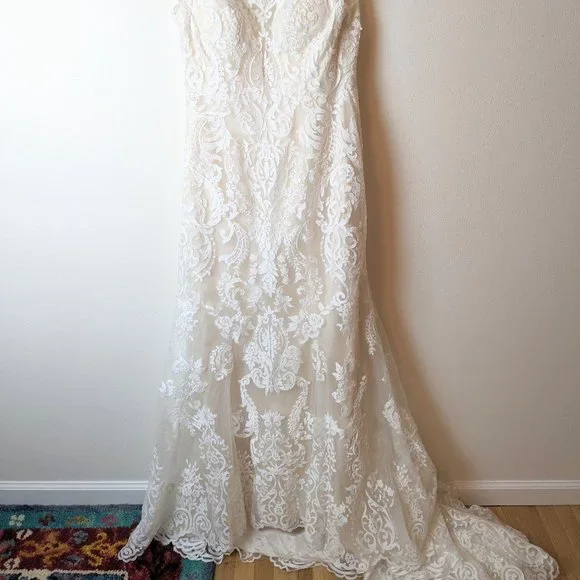 Sottero and Midgley Winifred Bridal Gown Size 10 ALTERED - Picture 5 of 16